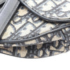 Dior Mini Oblique Canvas Saddle Bag Secondhand