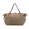 Gucci Medium GG Canvas Bamboo Bar Tote Secondhand