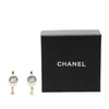Chanel Resin Strass Rain Drop Clip On Earrings Secondhand