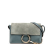 Secondhand Chloé Small Suede and Calfskin Faye Crossbody
