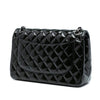 Chanel Jumbo Classic Patent Double Flap Secondhand