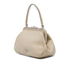 Prada Goatskin Madras Cerniera Frame Handbag Secondhand
