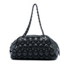 Chanel Lambskin Bubble Quilt Bowling Bag Secondhand