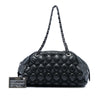 Secondhand Chanel Lambskin Bubble Quilt Bowling Bag