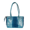 Secondhand Collection Privée Snakeskin Leather Shoulder Bag