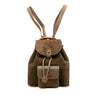 Gucci Suede Bamboo Drawstring Backpack Secondhand