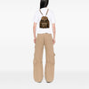 Gucci Suede Bamboo Drawstring Backpack Secondhand