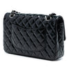 Chanel Medium Classic Distressed Patent Double Flap Secondhand