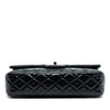 Chanel Medium Classic Distressed Patent Double Flap Secondhand