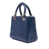 Dior Medium Ultra Matte Calfskin Embossed Cannage Lady Dior Secondhand