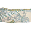 Hermès Bouquets Sellier Silk Twilly Scarf Secondhand