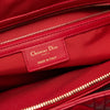 Dior Large Lambskin Cannage Soft Zipped Lady Dior Shopping Tote Secondhand