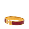 Secondhand Hermès Narrow Enamel Clic H Bracelet PM