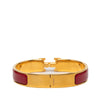 Secondhand Hermès Narrow Enamel Clic H Bracelet PM