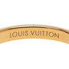 Louis Vuitton Gold Plated Louisette Signature Ring Secondhand