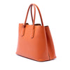 Prada Medium Saffiano Cuir Double Handle Satchel Secondhand