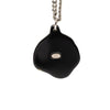 Secondhand Chanel Brass Camellia Resin Strass Pendant Necklace
