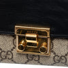 Gucci GG Supreme Padlock Wallet On Chain Secondhand