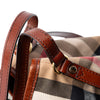 Burberry Small House Check Canvas Bridle Canterbury Tote Secondhand