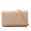 Chanel CC Quilted Lambskin Wallet On Chain Secondhand