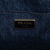 Prada Denim Canapa Logo Tote Secondhand