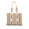 Chloé Medium Canvas Woody Tote Secondhand
