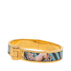 Hermès Narrow Enamel Charniere Hinge Bracelet PM Secondhand