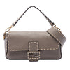 Fendi Medium Leather Selleria Baguette Satchel Secondhand
