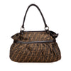 Fendi Large Zucca Canvas Chef Shoulder Bag Secondhand