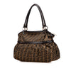 Fendi Large Zucca Canvas Chef Shoulder Bag Secondhand
