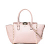 Valentino Small Leather Rockstud Double Handle Tote Secondhand