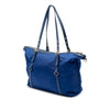 Prada Saffiano Trimmed Tessuto Satchel Secondhand
