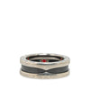 Bvlgari Sterling Silver and Ceramic Save The Children Ring Secondhand