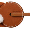 Hermès Hunter Cowhide and Milo Lambskin Paddock Flot Ribbon Bag Charm Secondhand