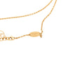 Louis Vuitton Gold Plated Essential V Necklace Secondhand