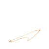 Louis Vuitton Gold Plated Essential V Necklace Secondhand