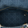 Dior Medium Embroidered Canvas Cannage Lady D Lite Secondhand
