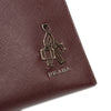 Prada Saffiano Lux Zip Clutch Secondhand
