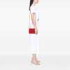 Chanel CC Embossed Lambskin Camellia Wallet On Chain Secondhand