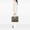 Dior Mizza Large Embroidered Canvas Leopard Book Tote Secondhand