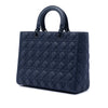 Secondhand Dior Large Ultra Matte Calfskin Cannage Lady Dior