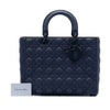 Dior Large Ultra Matte Calfskin Cannage Lady Dior Secondhand