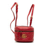 Secondhand Gucci Mini GG Marmont Matelasse Calfskin Round Backpack