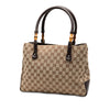 Secondhand Gucci GG Canvas Bamboo Tote