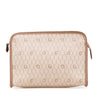 Dior Honeycomb Coated Canvas Clutch Secondhand