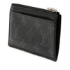 Louis Vuitton Monogram Eclipse Taigarama Coin Card Holder Secondhand