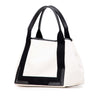 Balenciaga Canvas Navy Cabas Tote S Secondhand