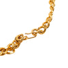 Chanel Gold Plated Double Strand Link Chain Necklace Secondhand