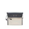 Hermès Military Toile and Vache Hunter Herbag Zip 20 Secondhand