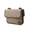 Gucci Small GG Supreme Web Neo Vintage Double Flap Messenger Bag Secondhand